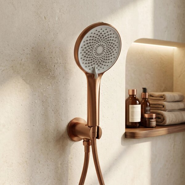 Rea JS-020 BRUSH COPPER zuhanyfej