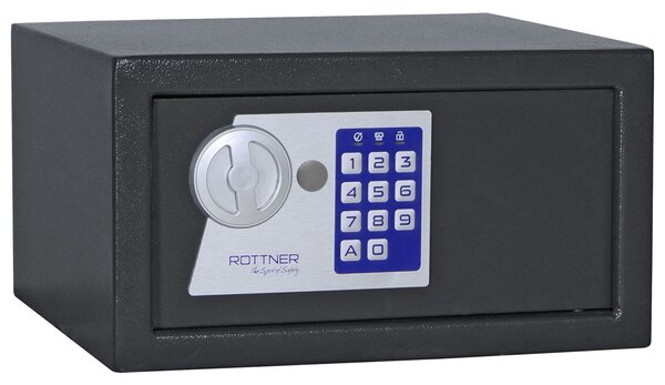 Rottner Jupiter 2 Elektronikus Számzáras Vészkulcsos Bútorszéf - Fekete