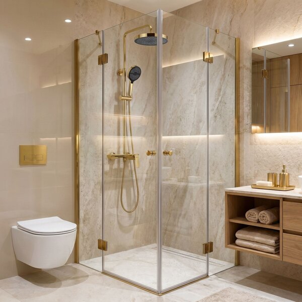 Zuhanyszett Rea Vision Gold