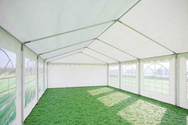 Party sátor 5x8 m STANDARD - tűzálló szín fehér