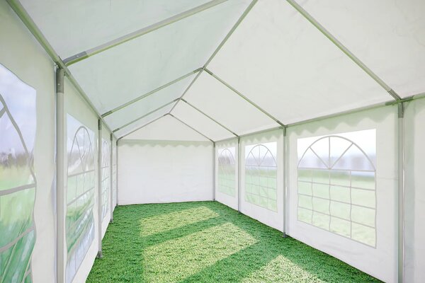 Party sátor 3x6 m STANDARD - tűzálló szín fehér
