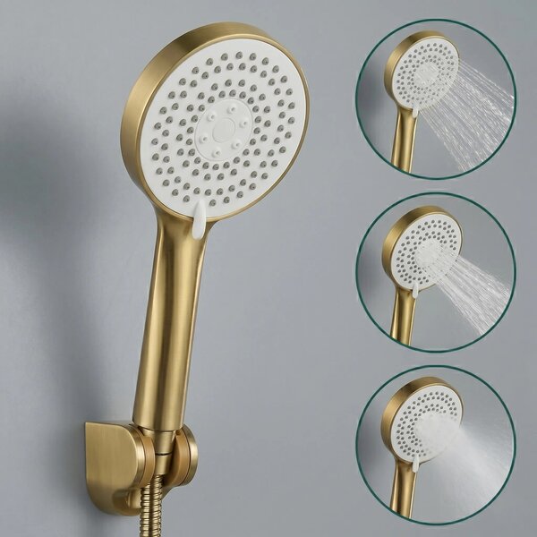 Rea JS-019 BRUSH NICKLE zuhanyfej