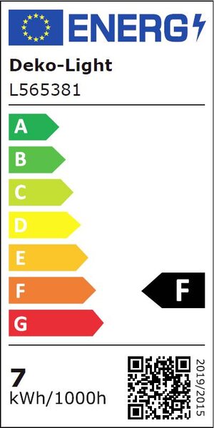 Deko Light Dione LED-es beépíthető lámpa EEK: F (A - G) LED Fixen beépített LED-es 8.50 W Fekete (565382)