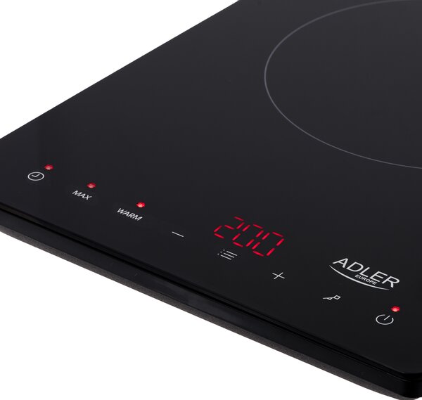 Adler AD 6513 Indukciós főzőlap - Fekete