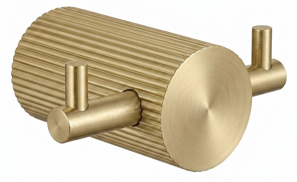 Fürdőszobai akasztó 64104A SOLO Brush Gold