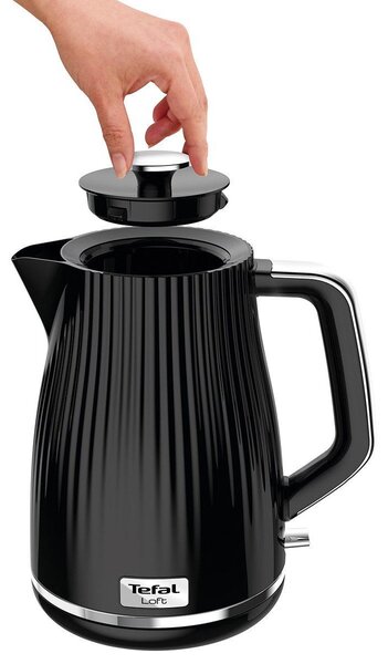 Tefal Loft KO250830 elektromos vízforraló 1,7L fekete