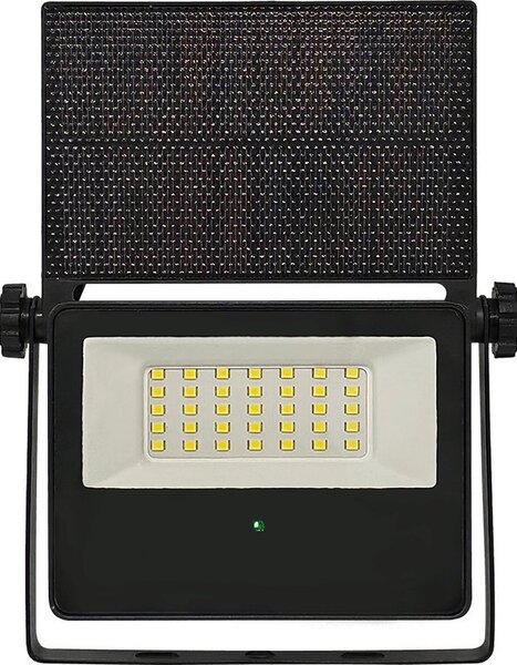 Naświetlacz BestService Naświetlacz solarny LED 15W 1800lm 4000K neutralny czujnik ruchu i zmierzchu Lumax LGS011NS czarny