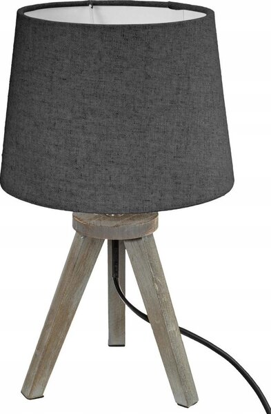Mini Lámpara Trípode Gris H31cm