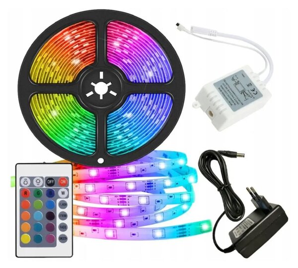 RGB LED szalag - 5 m - 60 LED / m - IP65 (DA00270)