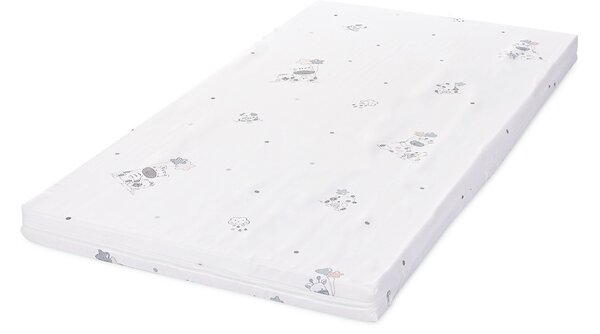 Lorelli Classic Habszivacs matrac 60x120x6 cm - Green Giraffe