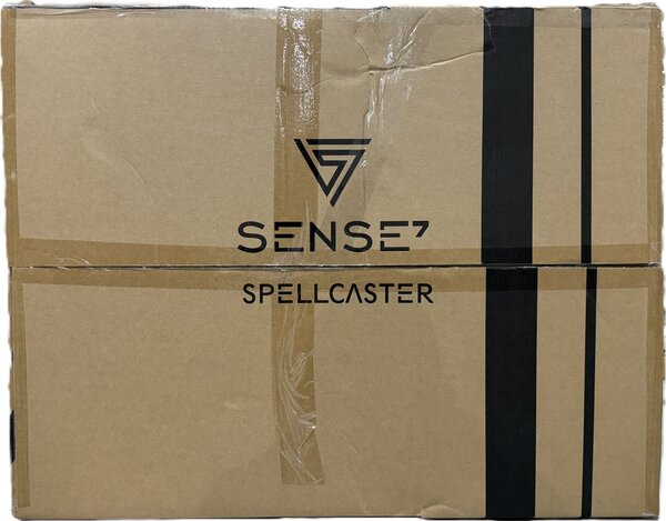 SENSE7 Spellcaster Gamer Szék Fekete