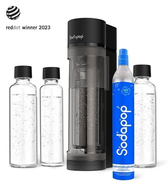Sodapop Logan Szódagép Készlet Fekete