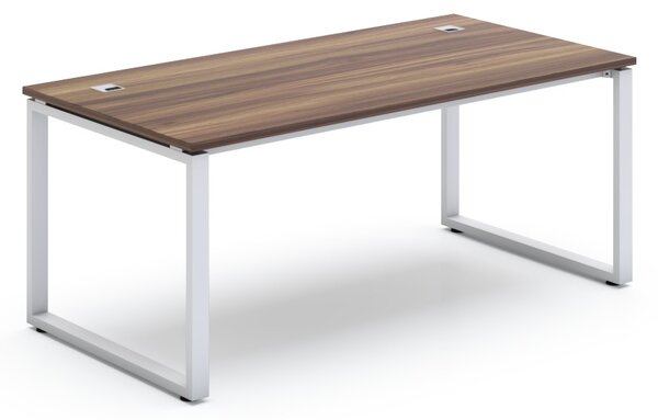 SimpleOffice asztal 180 x 90 cm, dió / fehér
