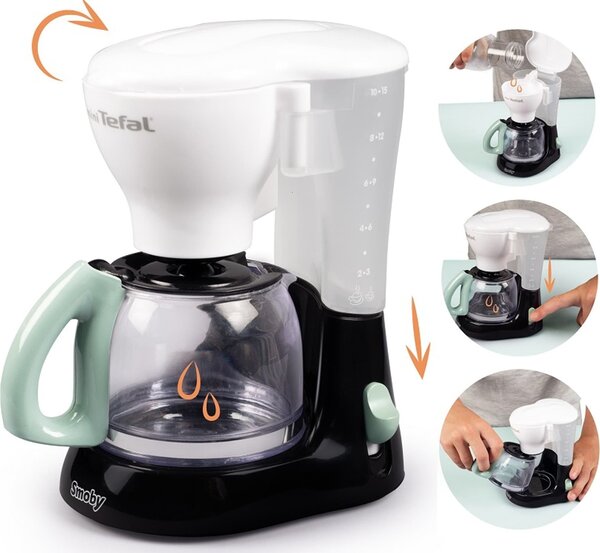 Smoby Tefal Játék Kávéfőző - Fekete