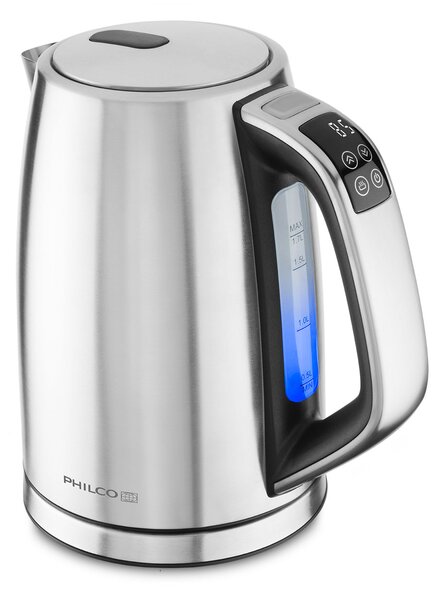 Philco PHWK 1700 1,7L Ezüst Vízforraló Hőmérséklet-szabályozással
