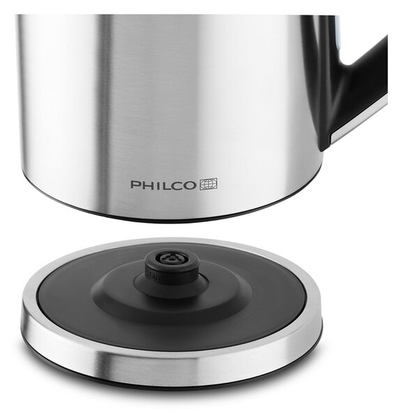 Philco PHWK 1700 1,7L Ezüst Vízforraló Hőmérséklet-szabályozással