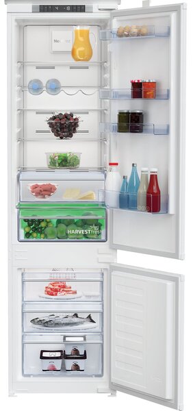 Beko BCNA306E42SN kombinált hűtőszekrény Beépített 284 L Fehér