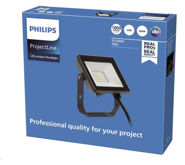 Philips 8719514954403 fényvető 20 W LED Fekete