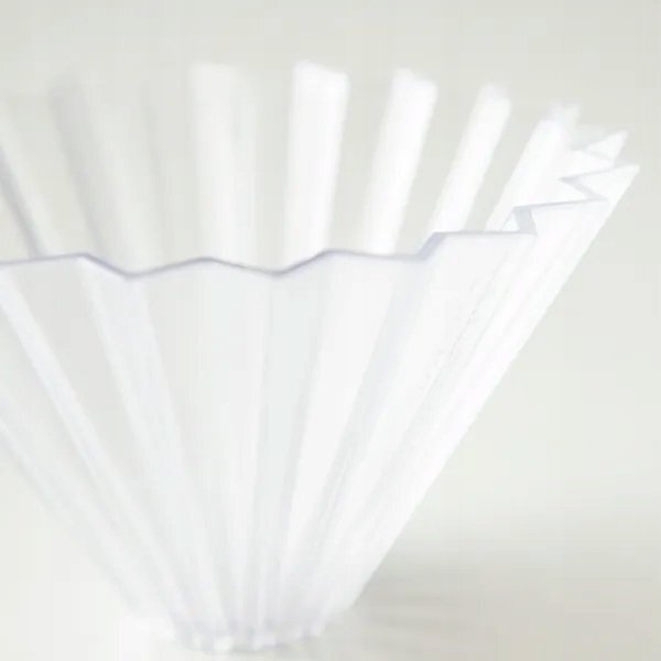 Origami Dripper AIR S, műanyag, matt átlátszó
