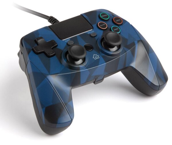 Snakebyte GAME:PAD 4 S vezetékes kontroller kék terepmintás (SB912399)