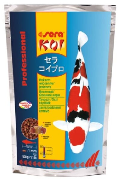 SERA 106656 KOI Professional - Kerti tó őszi haleledel 1000ml (500g)