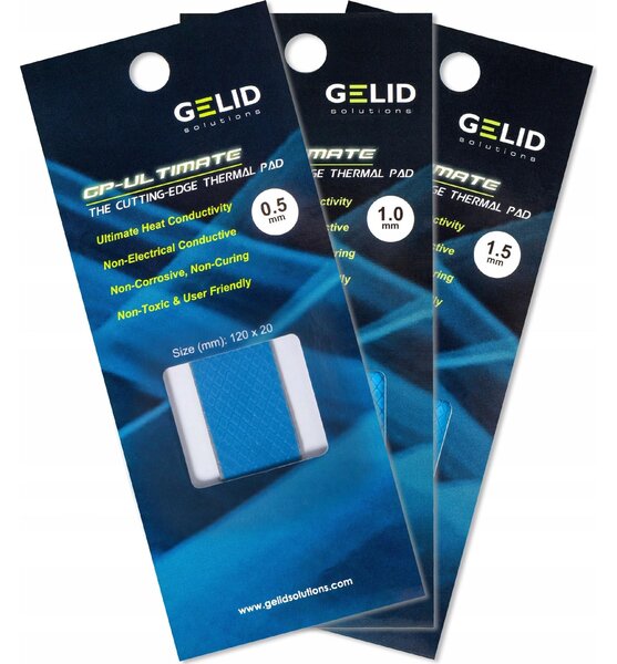 Gelid Thermal Pad 120 x 20 mm x 1 mm (TP-GP05-B)