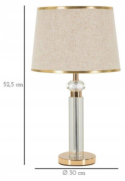 Lampa stołowa PRAGA, 52 cm