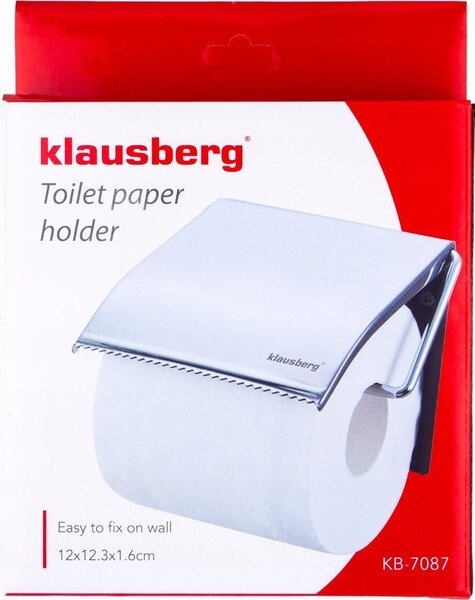 Klausberg KB-7087 WC-papír Tartó - Króm