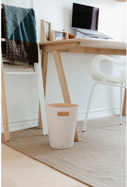 Bézs irodai szemetes 7,5 l Woodrow – Umbra