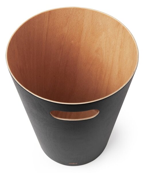 Fekete irodai szemetes 7,5 l Woodrow – Umbra