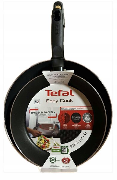 Hagyományos serpenyő Tefal Easy Cook 24 cm, tapadásmentes