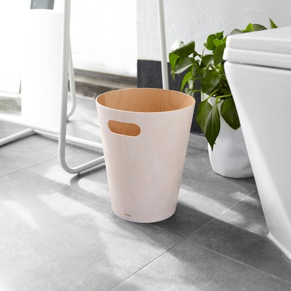 Bézs irodai szemetes 7,5 l Woodrow – Umbra