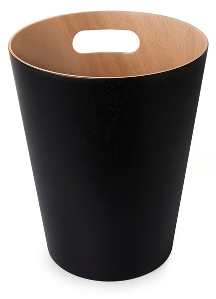 Fekete irodai szemetes 7,5 l Woodrow – Umbra