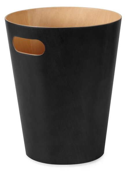 Fekete irodai szemetes 7,5 l Woodrow – Umbra
