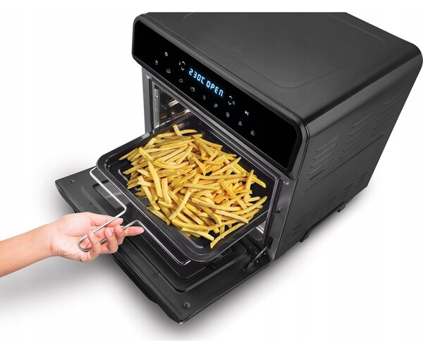 Zelmer ZAF9230 Forrólevegős sütő 25L 1800W fekete