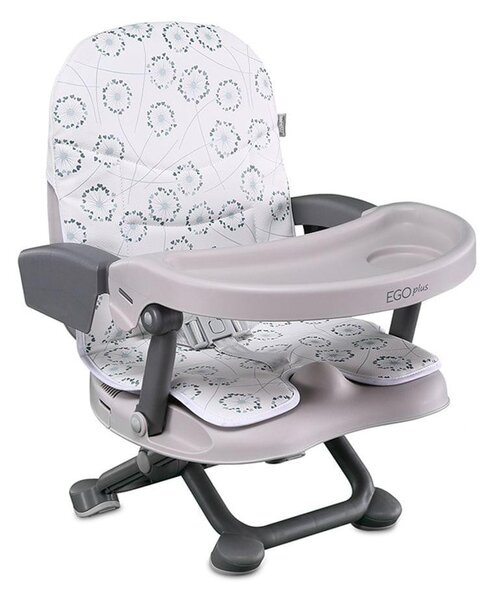 LORELLI Ego Plus székre szerelhető ülésmagasító - White Fluff PU Leather