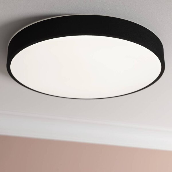 Brilliant Filiz LED-es mennyezeti lámpa LED Fixen beépített LED-es 36 W Fekete-fehér (G80821/76)