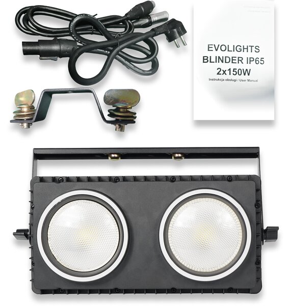 Naświetlacz Evolights EVOLIGHTS BLINDER IP65 2x150W oświetlacz sceniczny