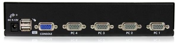 StarTech.com SV431DUSBU KVM kapcsoló Keretállvány Fekete