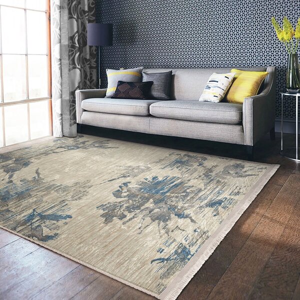Kék-bézs szőnyeg 80x150 cm – Mila Home