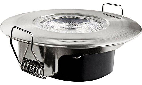 Heitronic DL7202 LED-es beépíthető lámpa LED Fixen beépített LED-es 5 W Nikkel (500668)