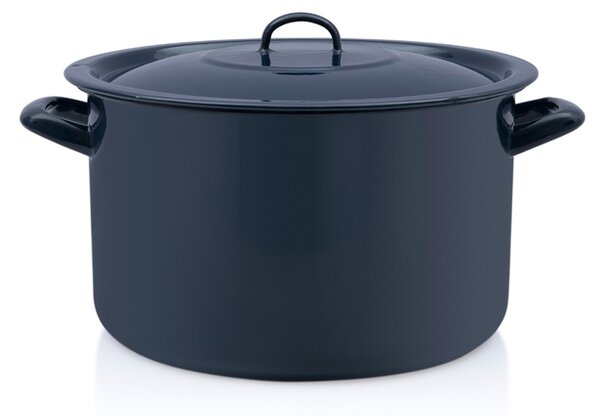 Classic mély lábas fedővel 32 cm 16L Tengerészkék 355980