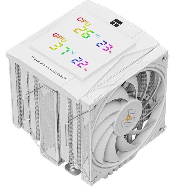 Thermalright Royal Knight 120 Digital Processzor Hűtő Fehér