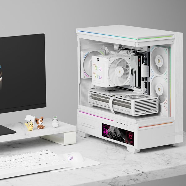 Thermalright Royal Knight 120 Digital Processzor Hűtő Fehér