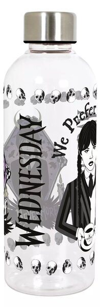 QX Toys Wednesday Műanyag gyerek Kulacs 850 ml - Mintás
