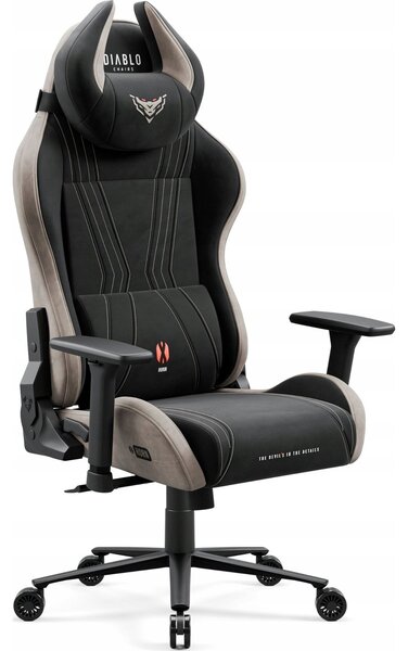 Diablo Chairs X-Horn 2.0 Gamer Szék Normal Size Szövetes Camel Black