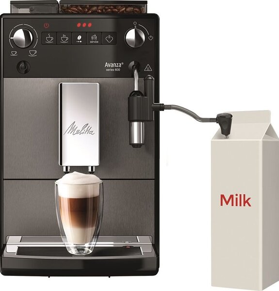 Melitta rozsdamentes tejhabosító
