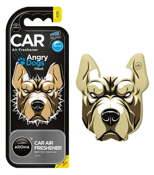 Aroma Car, Angry Dog Illatosító, Fresh Linen (5483183)
