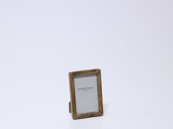 Fa Fényképkeret 12,5x17,5 Cm – Természetes Hatású Dekoráció A69000700