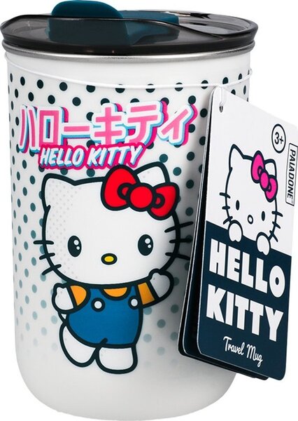 Paladone Travel Mug, Hello Kitty™, 500 ml, Hőszigetelt, Thermobögre